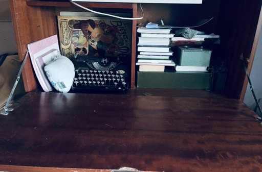 Opknapper! Vintage Royal Board Zweden Bureau – Wood (photo 2 of 5)