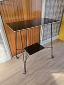 Vintage bijzettafel