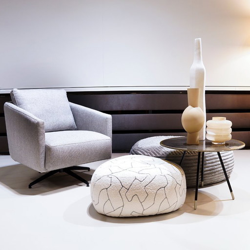 Fauteuil pivotant Dean