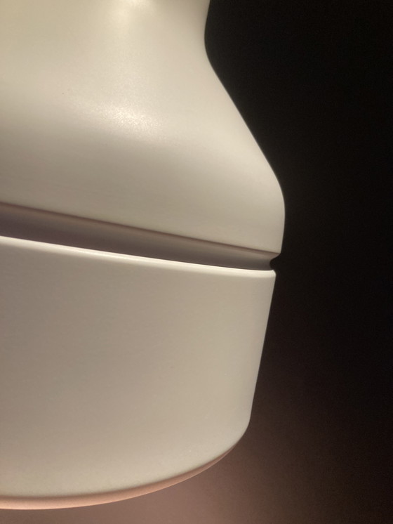 Image 1 of 2x Philips lampes suspendues blanches vintage 1980