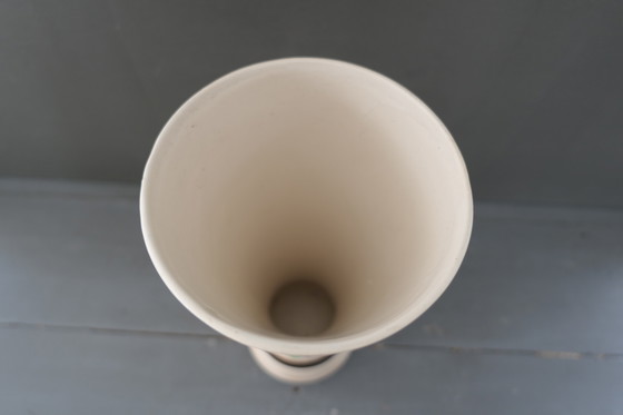 Image 1 of Vintage H. Bequet Quaregnon Vase 738