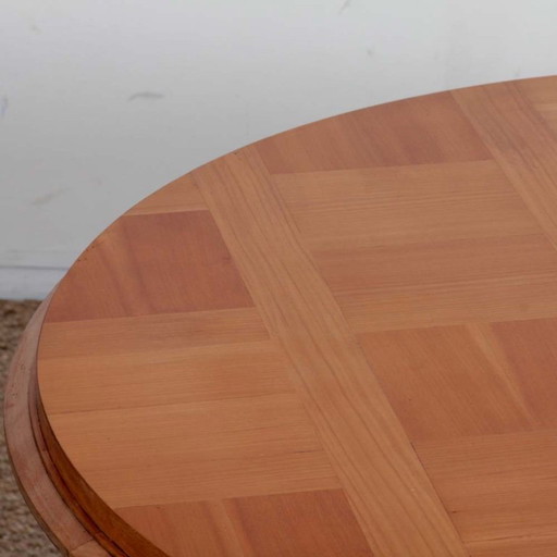 Wooden Coffee Table in the Style of Charles Dudouyt, 1940