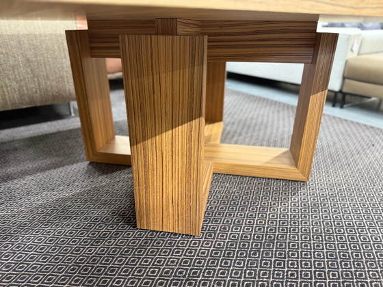 Image 1 of Fauteuil pivotant Gustav avec ottoman Gin de Label van den Berg