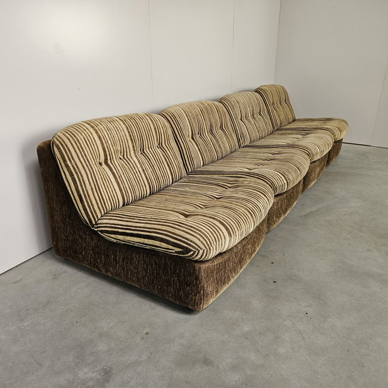 Image 1 of Vintage modulaire bank, 4 delig