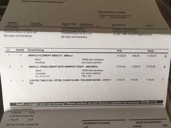 Image 1 of Edra Standard Francesco Binfaré seat 2-piece