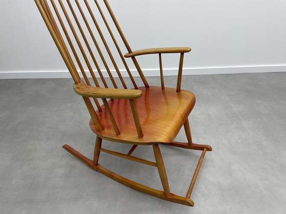 Image 1 of sedia a dondolo vintage