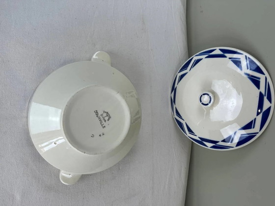 Art Deco Suppenterrine – Geschirr, Porcelain (photo 9 of 9)