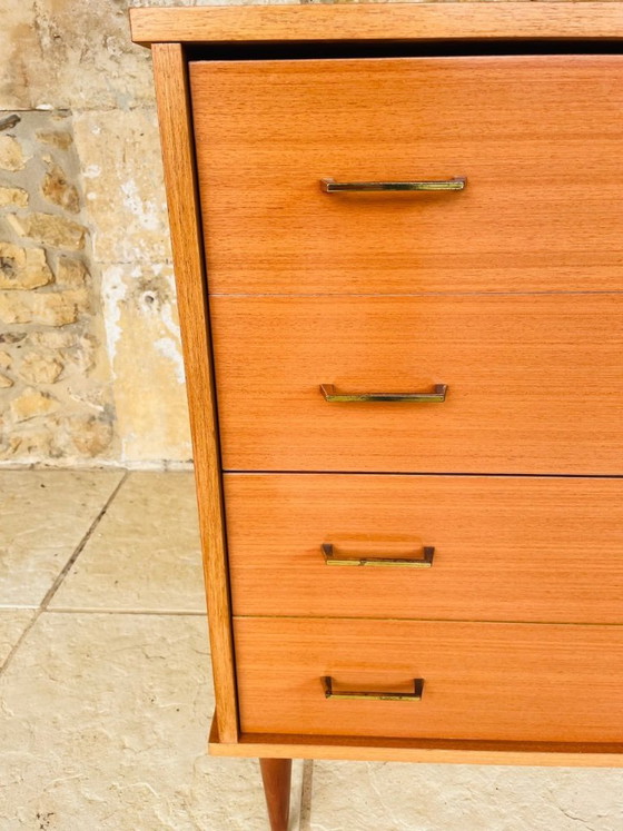 Commode in mid-century modern stijl, jaren 60 – Ladekasten, Wood (photo 8 of 22)