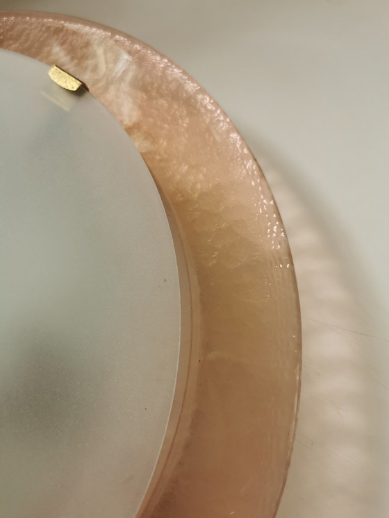 Image 1 of MURANO Large old rose wall lamp