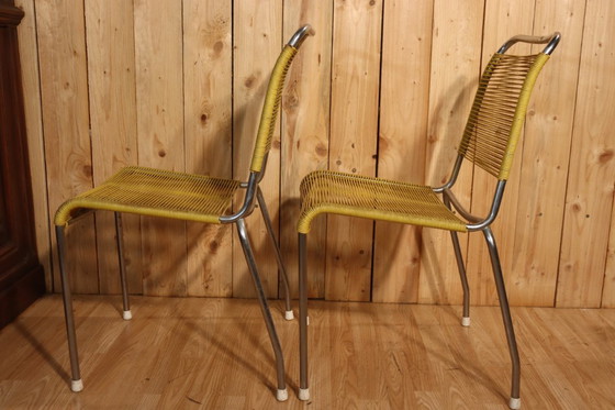 Image 1 of Paire de chaise vintage de jardin Altorfer 