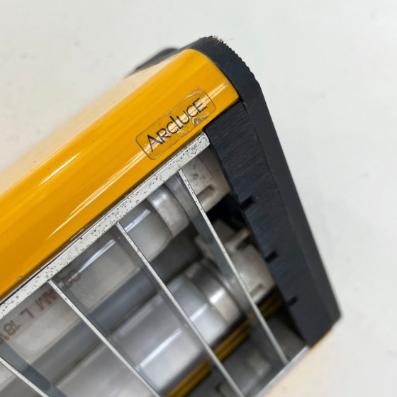 Image 1 of Yellow Corner Neon Light from Arcluce, 1990s