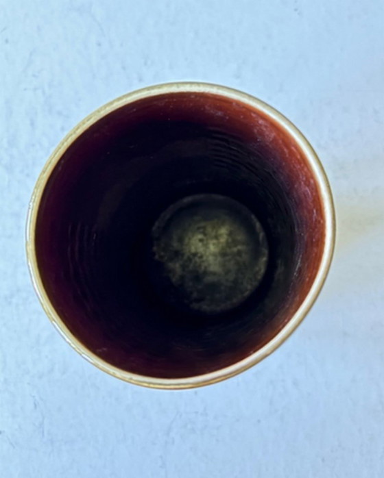 Gunnar Nylund – Rörstrand – Vase KUB N°6 – Céramique Suédoise – Années 1960-Vintage-Scandinave – Ceramic (photo 2 of 5)