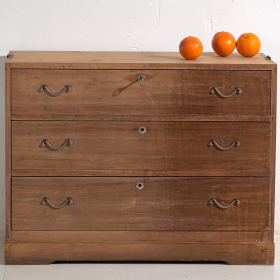 Antique Japanese chest of drawers - Taishō / Showa Period (c. ) #30 – Metal (photo 4 of 40)