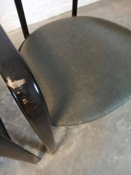 4 x sillas de comedor Carlo Bimbi – Textil, Metal (photo 11 of 15)