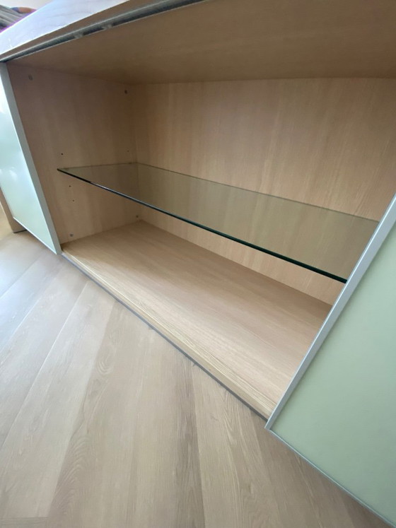 Image 1 of White oak sideboard