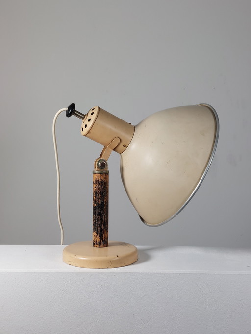 Vintage Osram Vitalux tafellamp/wandlamp, met patina, jaren 1930.