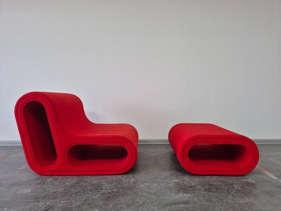 Image 1 of "Other One Lounge Chair" with ottoman by Leif Jörgensen for HAY