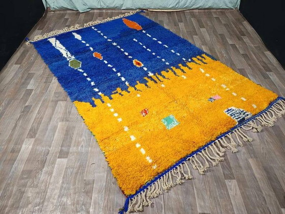 Tapis berbère marocain traditionnel 250cm x 150cm (photo 4 of 12)