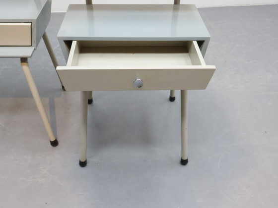 Image 1 of Ensemble de tables de chevet vintage | Wim Rietveld pour Auping