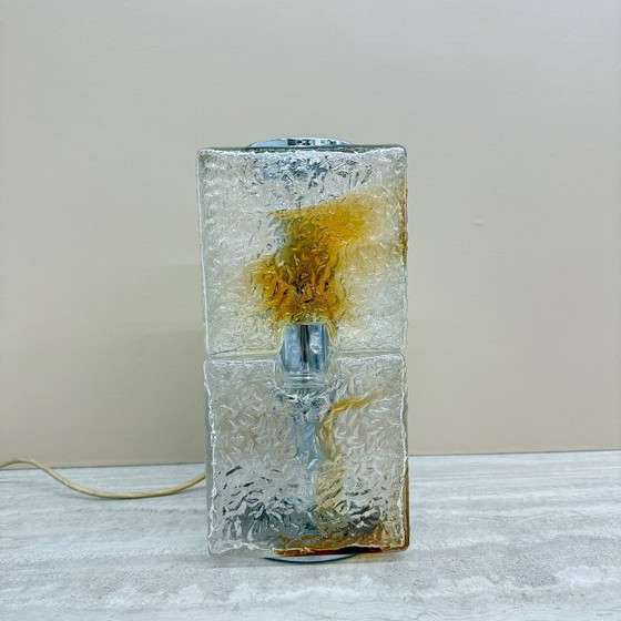 Image 1 of Murano Glass Table Lamp by Toni Zuccheri for Mazzega, 1970s