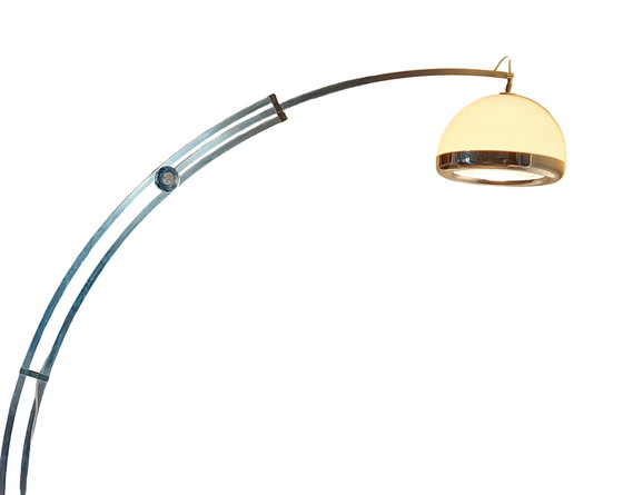 Image 1 of Boogvormige vloerlamp van Mid Century Architects, ontworpen door Gofreddo Reggiani.