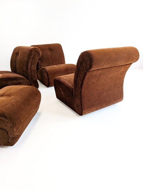 Image 1 of Modular Space Age Sofa Set (8 elements) 1970's 
