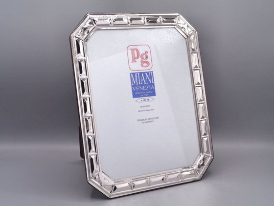 Image 1 of Cornice argento 925 18x24 ottagonale