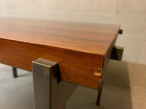 Image 1 of Dining Table "pali" With Extension By Louis Van Teeffelen For Wébé 1960.