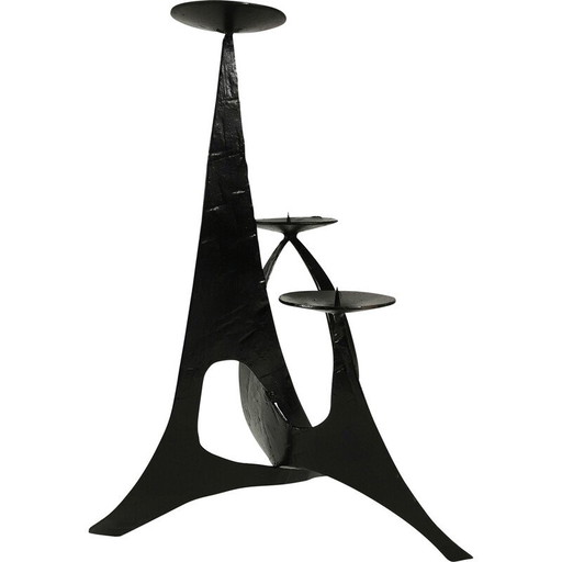 Vintage modernist candlestick, Germany 1960s