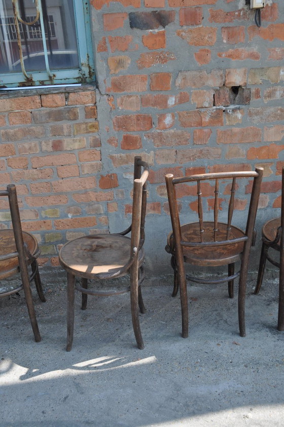 Dining Chairs from Thonet, 1930s, Set of 4 (photo 2 of 7)