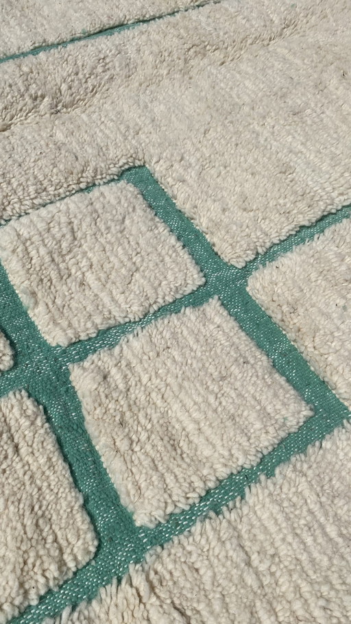 Authentischer Berberteppich – Handgeknüpfte Wolle aus dem Atlasgebirge – 300 x 200 cm