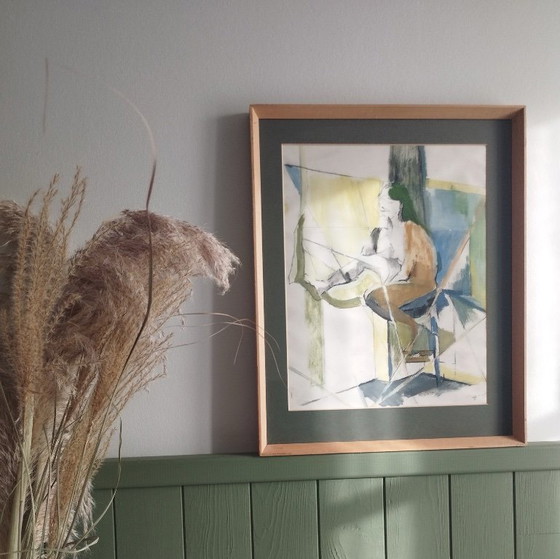 Image 1 of Catherine Toft, Model with raised leg, 1975.