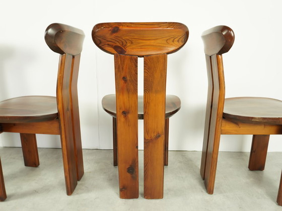 Image 1 of 4x vintage eetkamerstoelen