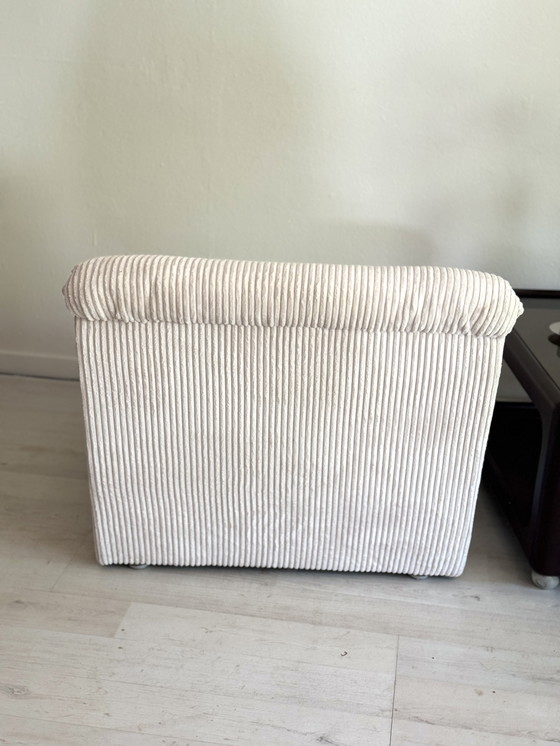 Image 1 of Fauteuil Lounge Vintage en Rib 70s