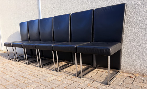 Image 1 of 6 Rolf Benz 7400 stoelen