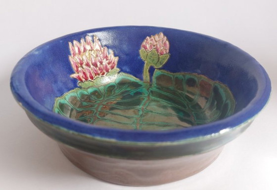 Image 1 of Leo Muysken (1907-1984) - Earthenware - Vase and Bowl