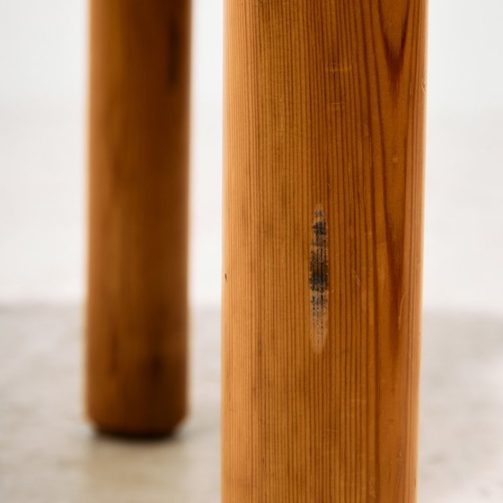 Image 1 of MK10156 Esstischgarnitur aus Kiefernholz von Rainer Daumiller für Hirtshals Savvaerk, 5er-Set