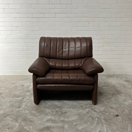 Leather design armchair De Sede DS 86