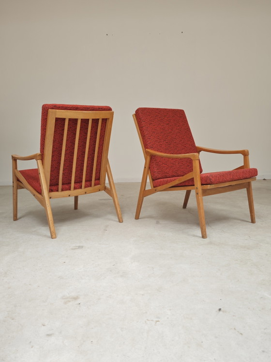 Image 1 of Pair of Jiri Jiroutek armchairs for TON Bystrice