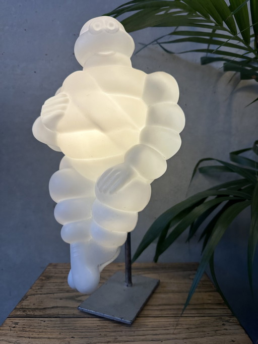 Industrielle Vintage-Lampe Bibendum