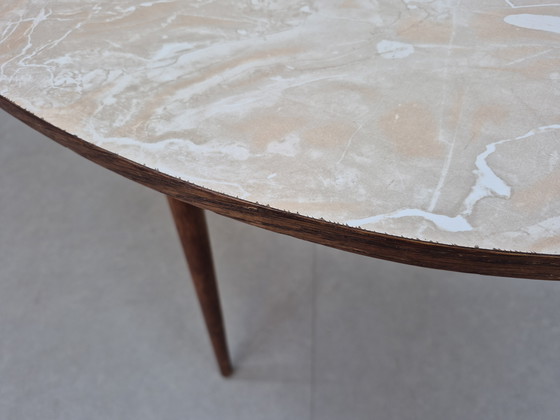 Image 1 of Vintage 1950s, 1960s Mid-Century coffee table/kidney table.