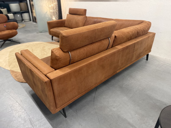 Image 1 of Leolux Bellice Hoebank Danza Mocha leather