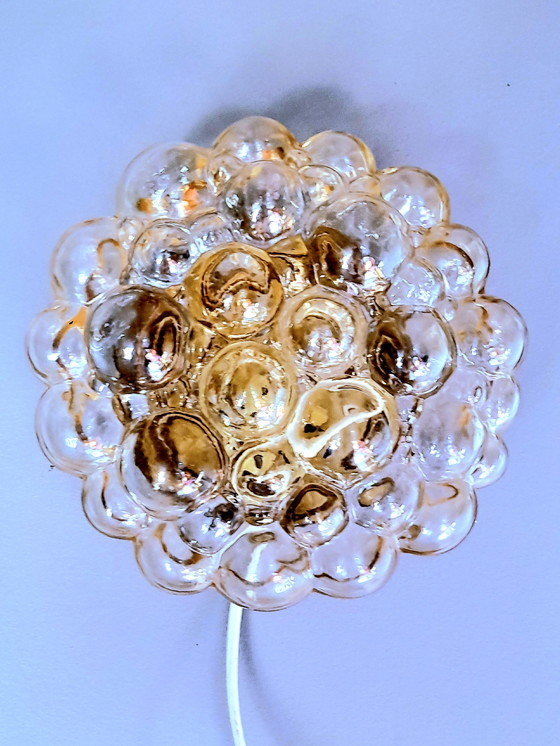 Image 1 of Lampada da parete a bolle, Helena Tynell, Limburgo 1970
