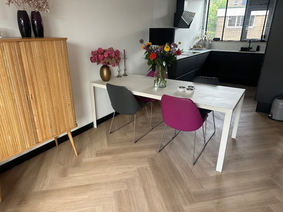 Image 1 of Metaform K1 eettafel keramiek wit 200cm