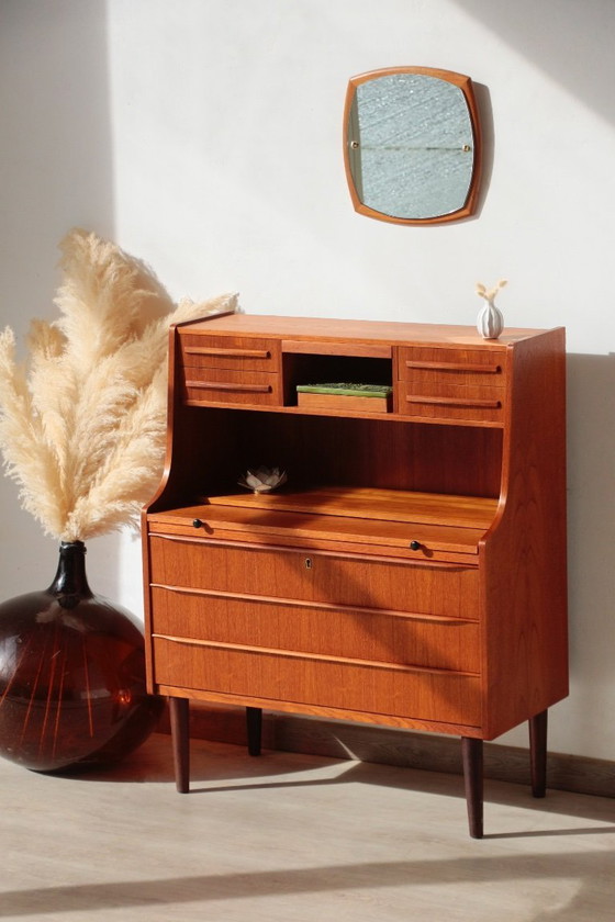 Image 1 of Scrivania da ufficio in teak Royal Board - Svezia - anni '60