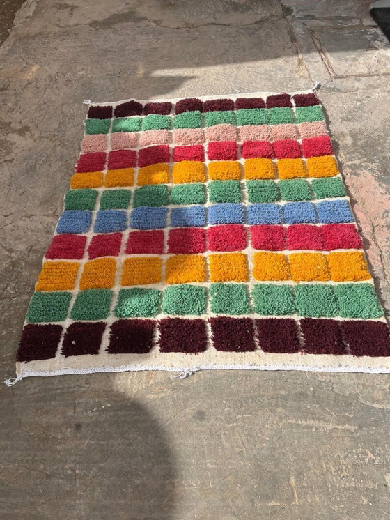 Image 1 of Alfombra bereber de lana multicolor 270cmx170cm