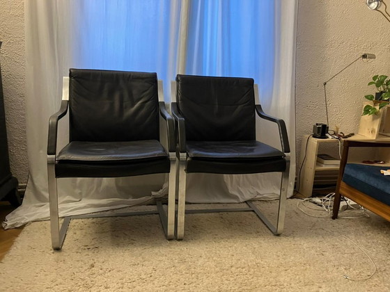 Image 1 of Sillas Alpha de Knoll, juego de 2