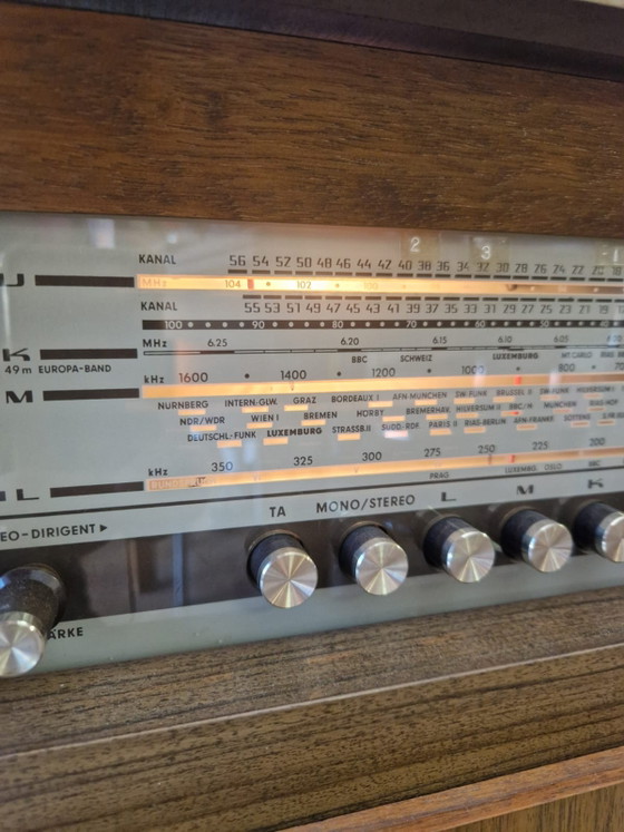 Grundig Stereo con Mobile – Credenze, Metal, Plastic (photo 2 of 10)