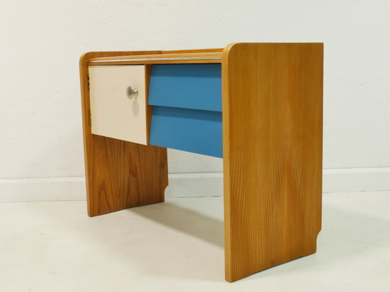 Image 1 of Vintage vestibule suite / set van vestibule kapstok, jaren '60, Duitsland