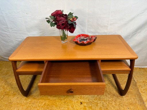 Vintage Parker Knoll Burlington Coffee Table | 1970s | Mid-Century Teak | Scandinavian Danish Style A (photo 2 of 8)